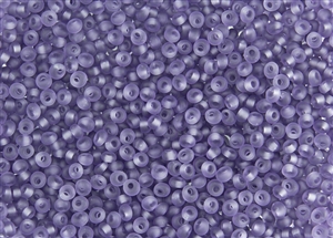 3MM Magatama Toho Japanese Seed Beads - Amethyst Transparent Matte #19F